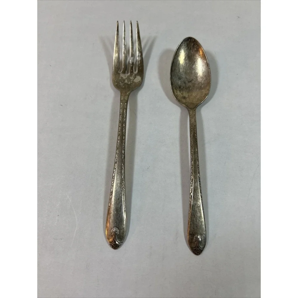 William Rogers IS Esquiste Silver‎ Fork Spoon
